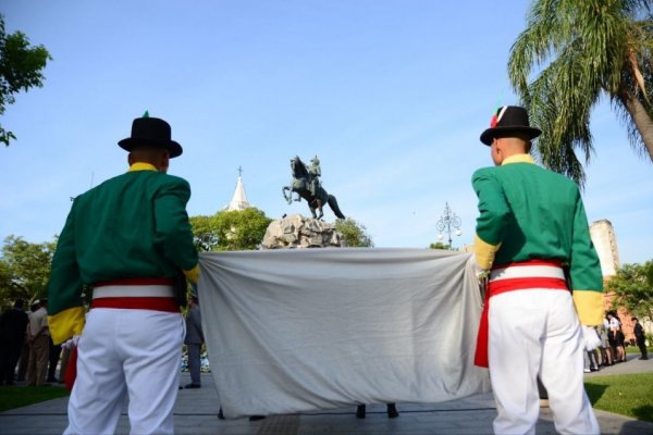 Corrientes: la ciudad conmemoró el 246º aniversario del natalicio del General José de San Martín