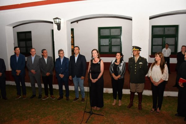 Villarruel inauguró refacciones en el Museo Sanmartiniano en Yapeyú