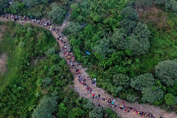 Casi 70.000 migrantes cruzaron la selva del Darién en 2024, según gobierno de Panamá