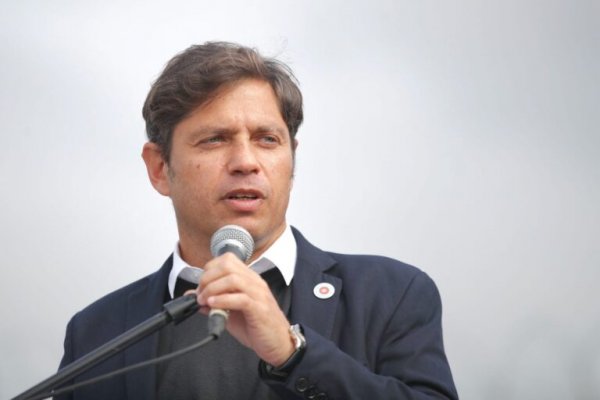 Axel Kicillof brinda una conferencia de prensa por la quita de fondos a la Provincia de Buenos Aires