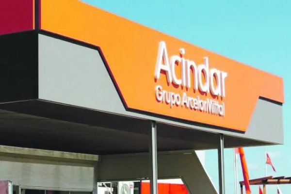 Acindar cierra sus fábricas durante un mes por una caída histórica en las ventas