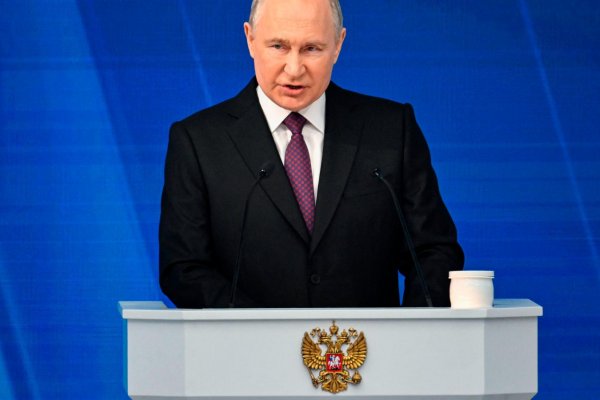 Putin criticó a Occidente y la OTAN: 