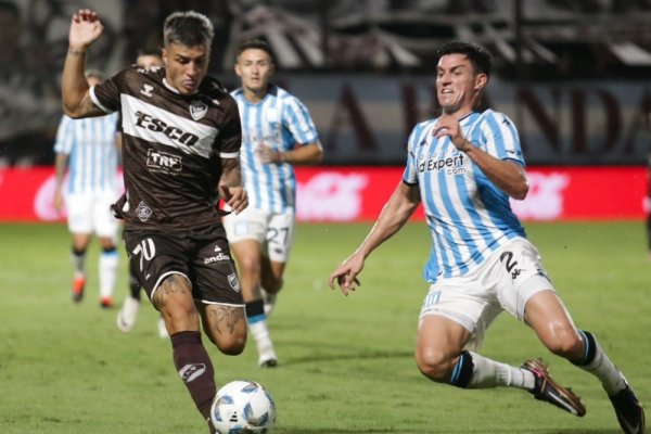 Platense y Racing jugaron un partido con polémicas en Vicente López