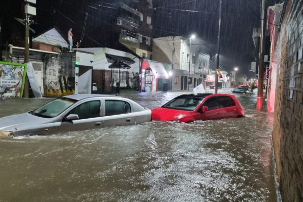 Temporal en Corrientes: el pasado 1º de marzo el intendente dijo que el Plan Hídrico mejoró el escurrimiento del agua