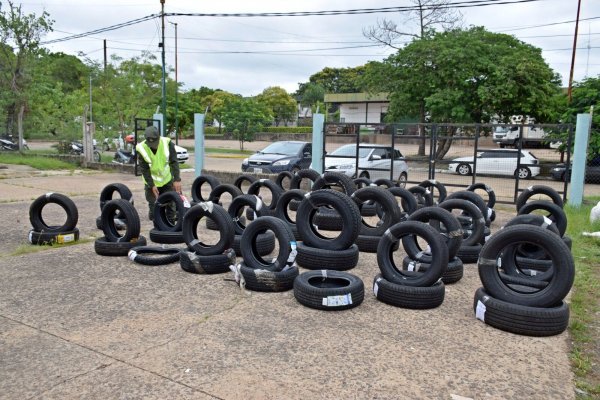 Corrientes: secuestran 106 neumáticos ilegales en dos procedimientos