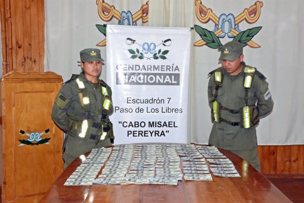 Corrientes: Ocultaban dólares sin documentación dentro de una camioneta