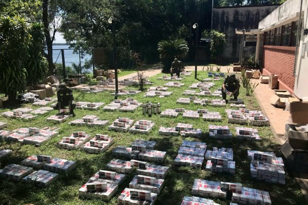 Corrientes: detectan 19.937 atados de cigarrillos que fueron enviados en encomiendas