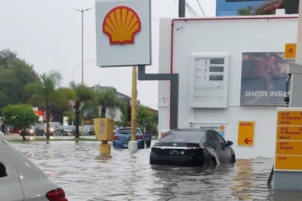 Corrientes inundada: Entre las  inclemencias de las 
