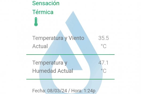 HORNO! Casi 50 grados de térmica en la capital de Corrientes