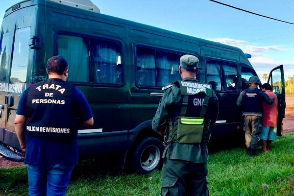 Gendarmería rescata a una mujer víctima de trata ingresando a Corrientes