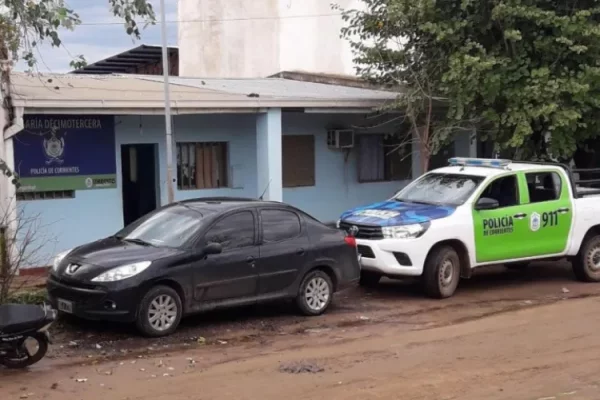 Corrientes: padre e hijo detenidos por robo