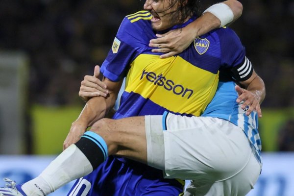 Bancó a Cavani tras el gol a Racing: 