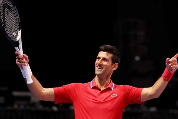 El actual Nº1 del tenis, Novak Djokovic, saludó a un club de Corrientes mediante un video