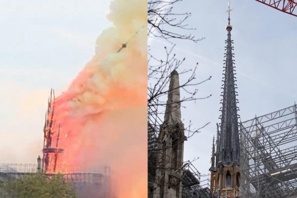 Así avanza la impresionante restauración de Notre Dame en solo 4 años