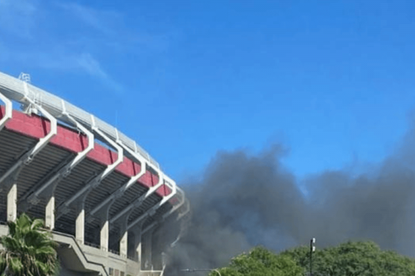 Urgente: Se incendió El Monumental
