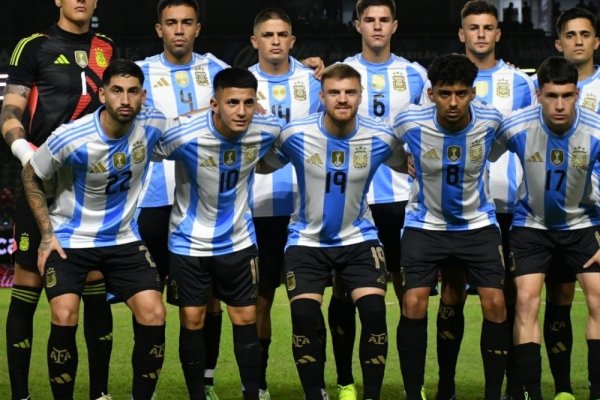 En un partido a puro gol, la Argentina Sub23 venció a México en su primer amistoso