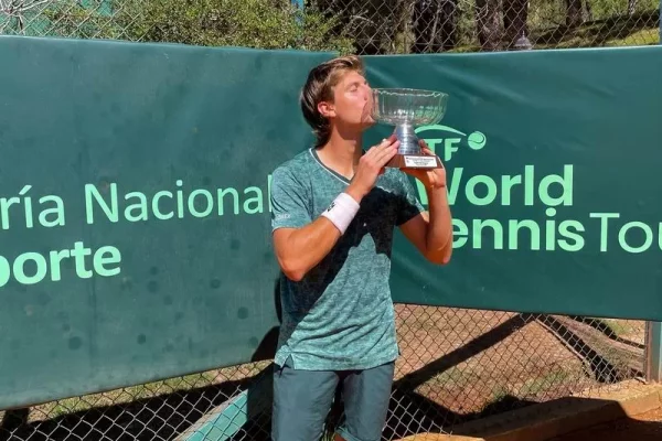 El correntino Lautaro Midón, campeón en Punta del Este