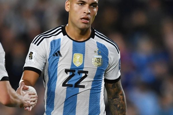 El enojo de Lautaro Martínez antes de jugar vs. Costa Rica: 