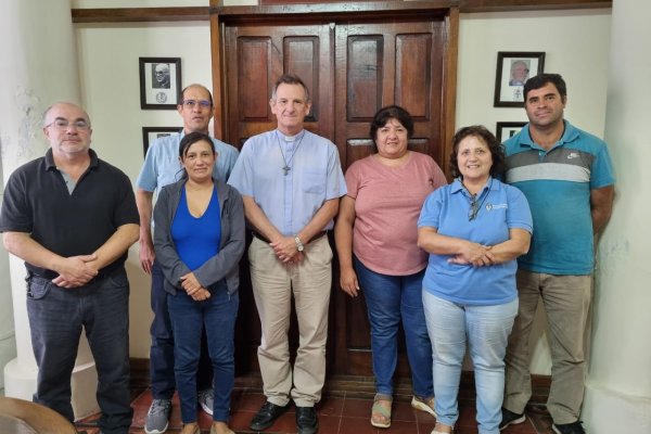 CONTENCIÓN! Obispo correntino recibió integrantes de la Agricultura Familiar