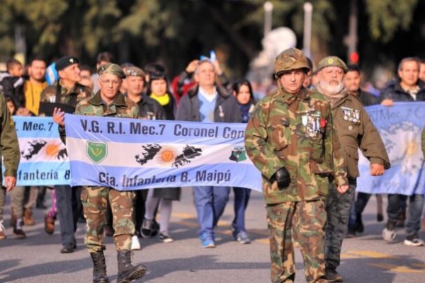 Milei canceló el desfile de los veteranos del 2 de abril por su 