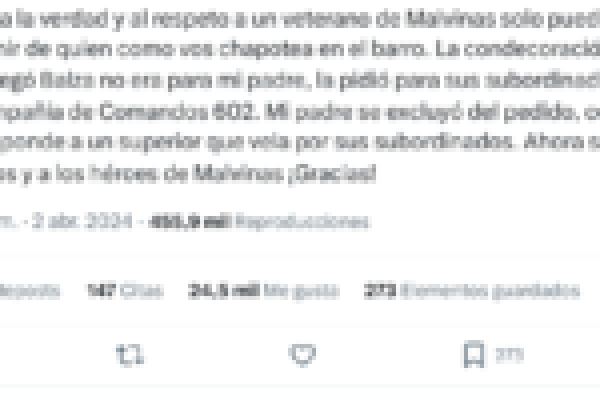 Villarruel atacó a un periodista que reveló la verdadera historia sobre su padre represor
