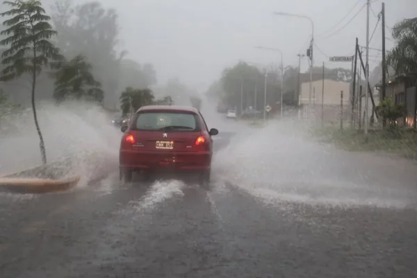ALERTA! Tormentas severas y fuertes ráfagas en Corrientes