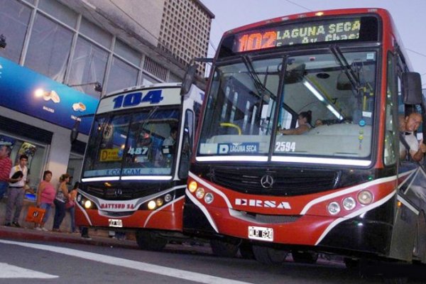 Colectivos urbanos en Corrientes: habrá servicio reducido por 4 horas este lunes