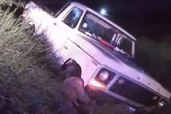 BORRACHO! Manejaba en contramano por la ruta y despistó