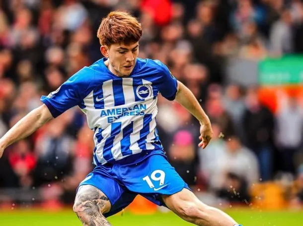 La frase del DT de Brighton que sorprendió a Barco: 