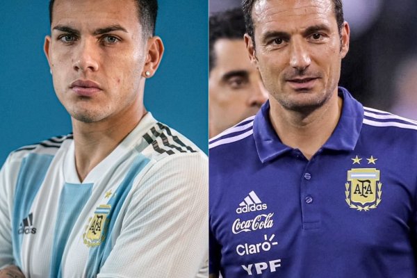 La sorpresiva frase de Paredes sobre Scaloni en la Selección: 