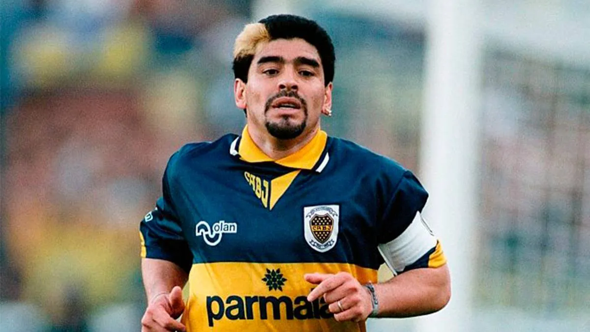 Compararon a un jugador de Boca con Maradona: 