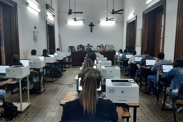 Postulantes de la I Circunscripción: última etapa de examen