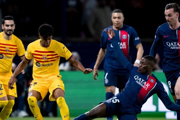 PSG y Barcelona jugaron otro partidazo en la Champions League