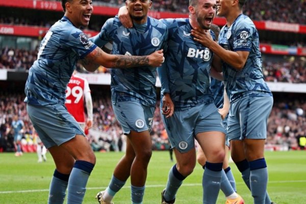 El Aston Villa del Dibu Martínez le dio un golpazo al Arsenal como visitante