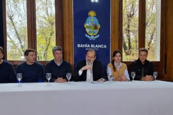 Crisis Hídrica en Bahía Blanca: Susbielles anunció que avanzará en la municipalización del servicio de agua