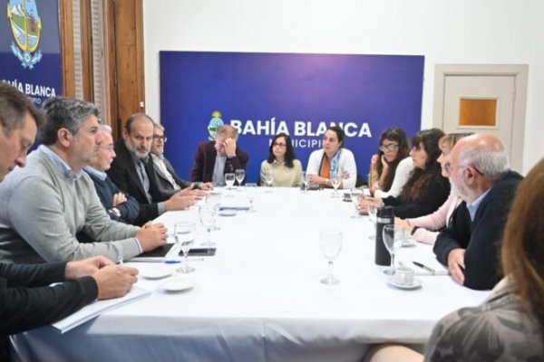 Primera reunión del comité de expertos por la crisis hídrica en Bahía Blanca