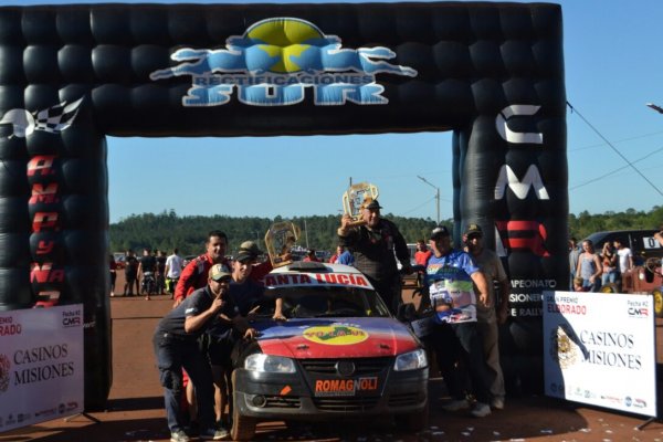 RALLY: El binomio correntino ganó la 2° fecha del Campeonato Misionero