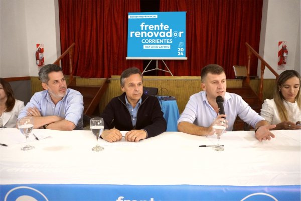 Congreso Provincial del Frente Renovador: “Para Corrientes, hay otro camino”