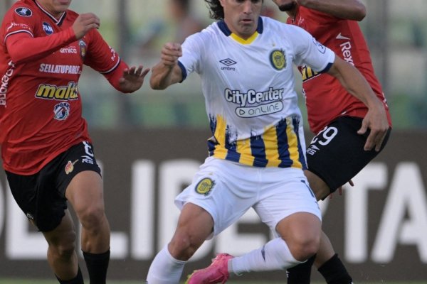 Rosario Central sufrió en su visita a Caracas pero rescató un empate