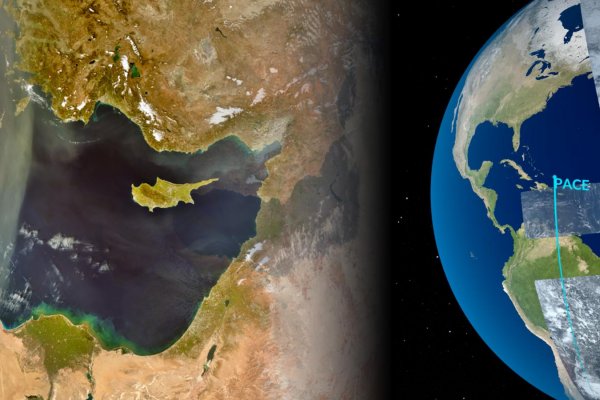 La NASA revela cómo se ve el color de los océanos con el satélite PACE