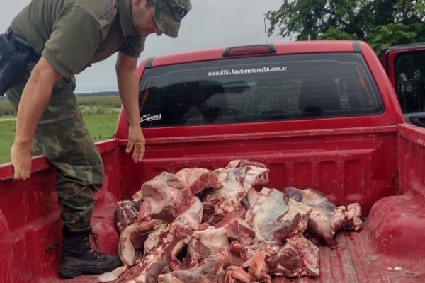 OJO! Secuestran más de 220 kilos de carne de varias carnicerías