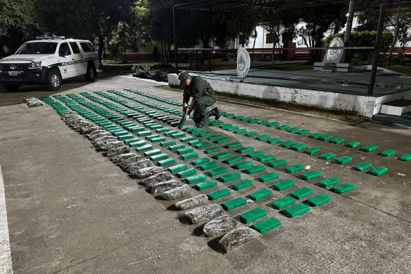 MÁS DROGA! Secuestran más de 220 kilos en Corrientes