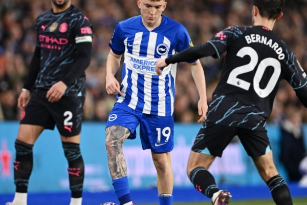 El DT de Brighton fue contundente con Barco tras la goleada ante el City