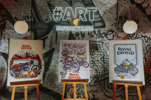 El concurso #ARTofMotorcycling de Royal Enfield Argentina ya tiene sus ganadores