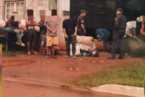 La Policía de Misiones rescató a 14 hombres por trata de personas en Corrientes