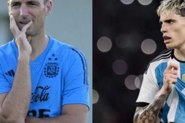 Inesperada noticia para Scaloni sobre Garnacho antes de la Copa América