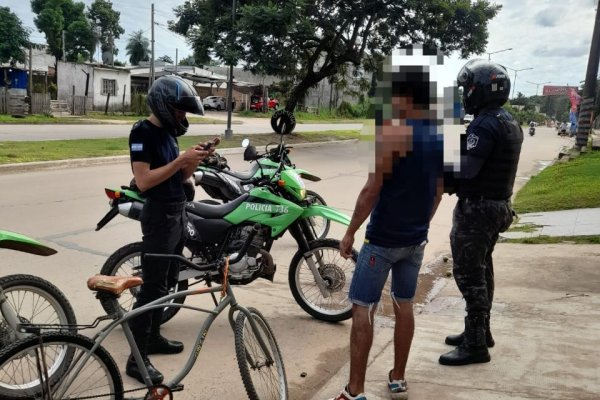 Controles en Corrientes: 29 demorados y 14 motocicletas secuestradas