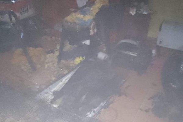 Corrientes: mujer pierde la vida al prenderse fuego su vivienda