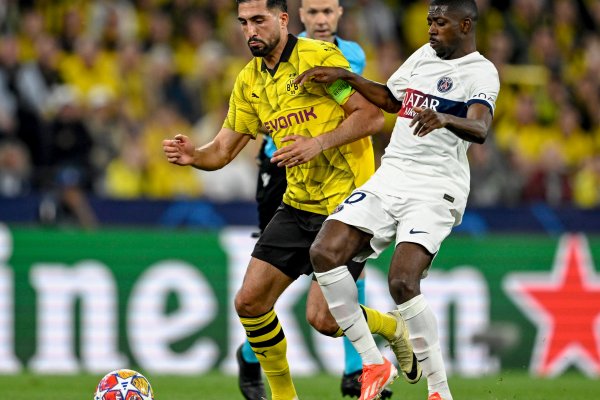 Borussia Dortmund y PSG se enfrentaron por la ida en Alemania