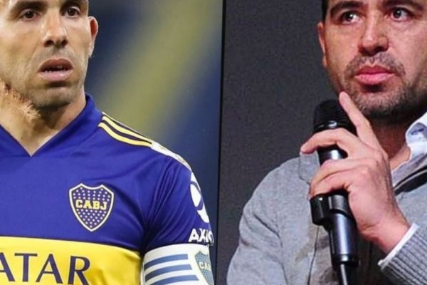 Tevez le contestó a Juan Román Riquelme en Boca: 